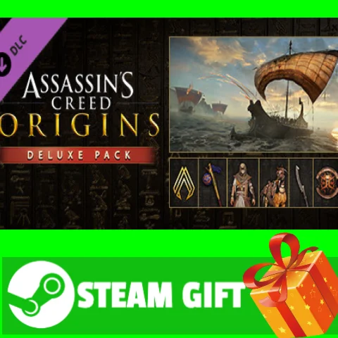 ⭐️ Assassin's Creed Origins - Deluxe Pack STEAM GIFT