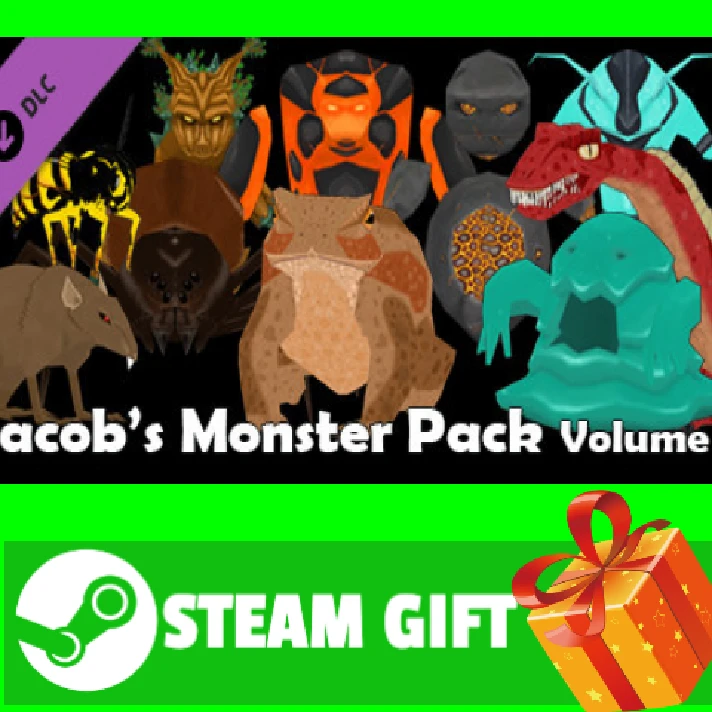 ⭐️ SMILE GAME BUILDER Jacob’s Monster Pack Vol 1 STEAM