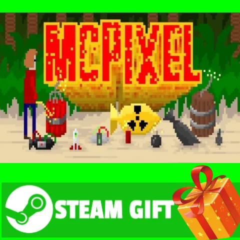 ⭐️ВСЕ СТРАНЫ+РОССИЯ⭐️ McPixel STEAM GIFT