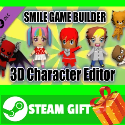 ⭐ ️ SMILE GAME BUILDER 3D Character Editor STEAM GIFT