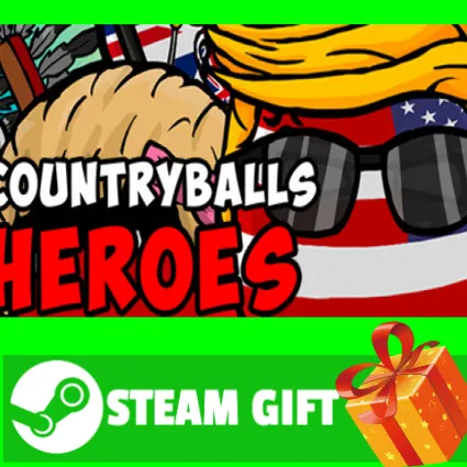 ⭐ ️ВСЕ СТРАНЫ+РОССИЯ ⭐ ️ CountryBalls Heroes STEAM GIFT