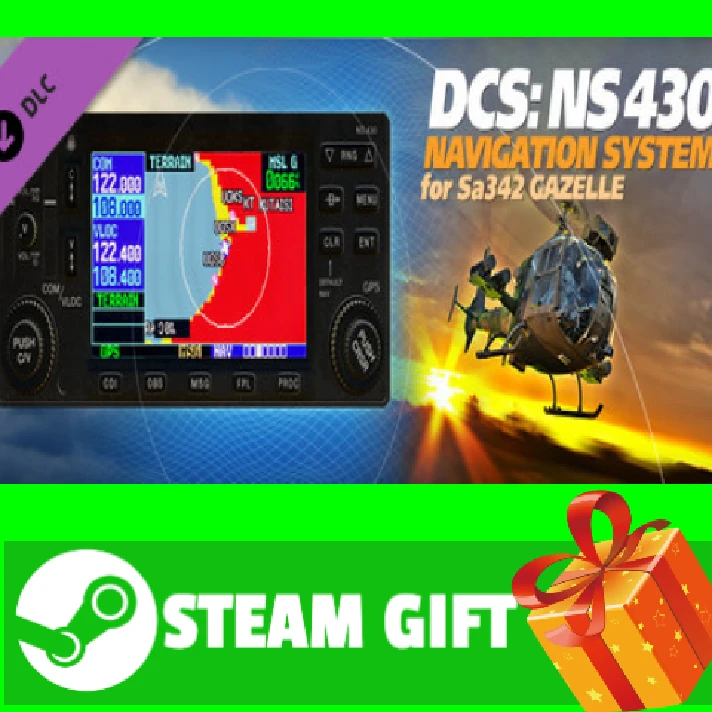 ⭐️ DCS NS 430 Navigation System for SA342 Gazelle STEAM