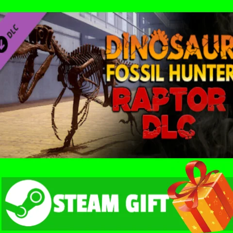 ⭐️ВСЕ СТРАНЫ⭐️ Dinosaur Fossil Hunter - Raptor DLC STEA