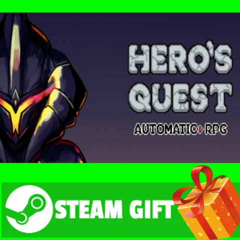 ⭐️ Hero's Quest: Automatic Roguelite RPG STEAM GIFT