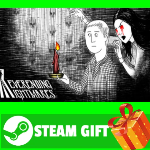 ⭐️ВСЕ СТРАНЫ+РОССИЯ⭐️ Neverending Nightmares STEAM GIFT