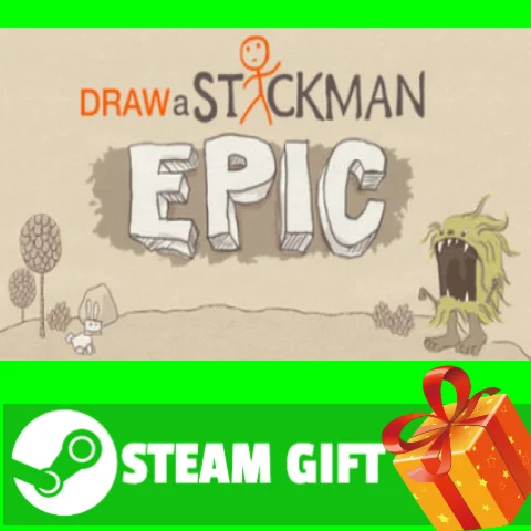 ⭐️ВСЕ СТРАНЫ+РОССИЯ⭐️ Draw A Stickman: EPIC STEAM GIFT