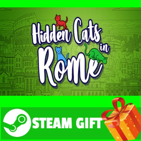 ⭐️ВСЕ СТРАНЫ+РОССИЯ⭐️ Hidden Cats in Rome STEAM GIFT