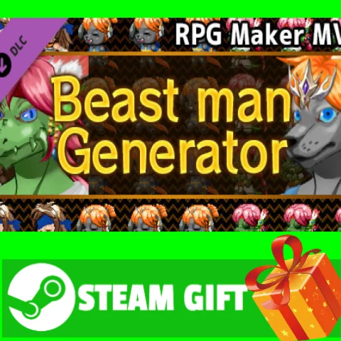 ⭐️ВСЕ СТРАНЫ⭐️ RPG Maker MV - Beast man Generator STEAM