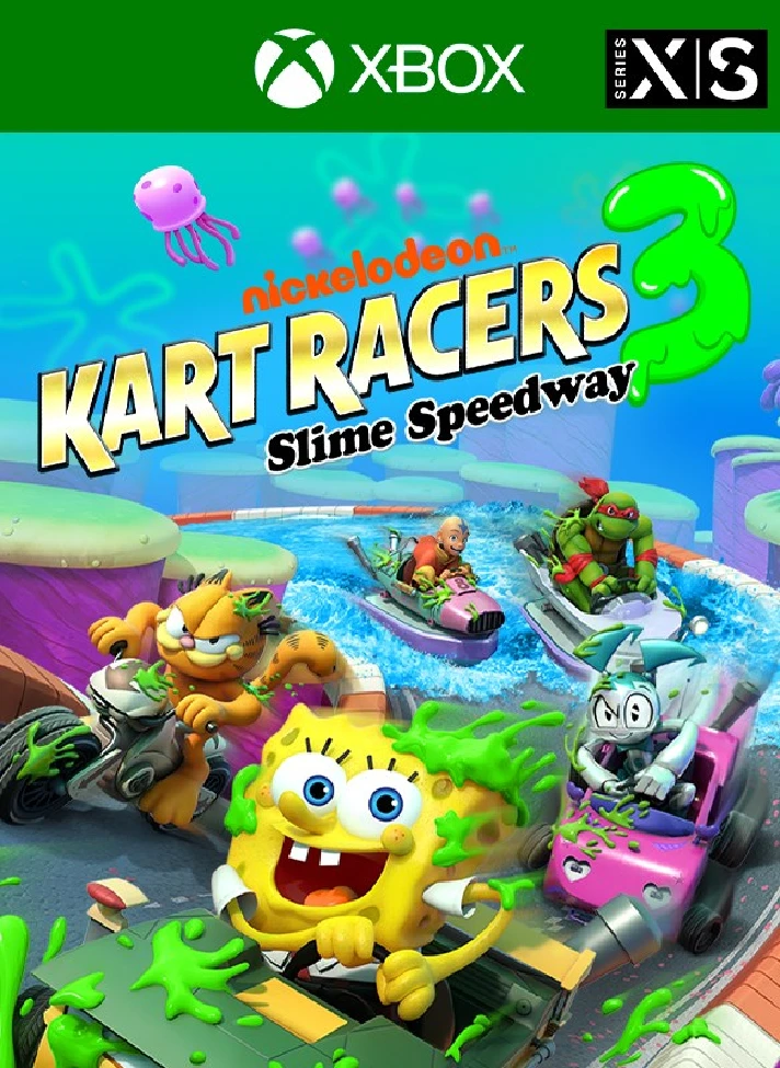 NICKELODEON KART RACERS 3: SLIME SPEEDWAY🔑XBOX ONE/X|S