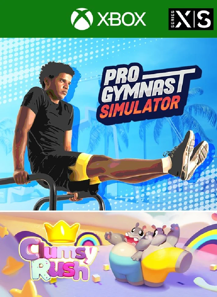 ❗PRO GYMNAST SIMULATOR + CLUMSY RUSH❗XBOX ONE/X|S🔑KEY