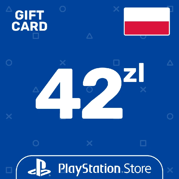 ⭐️PSN Top Up Card 42 PLN Poland