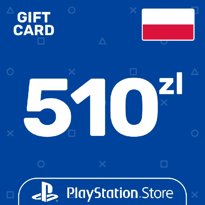 ⭐️PSN Top Up Card 510 PLN Poland