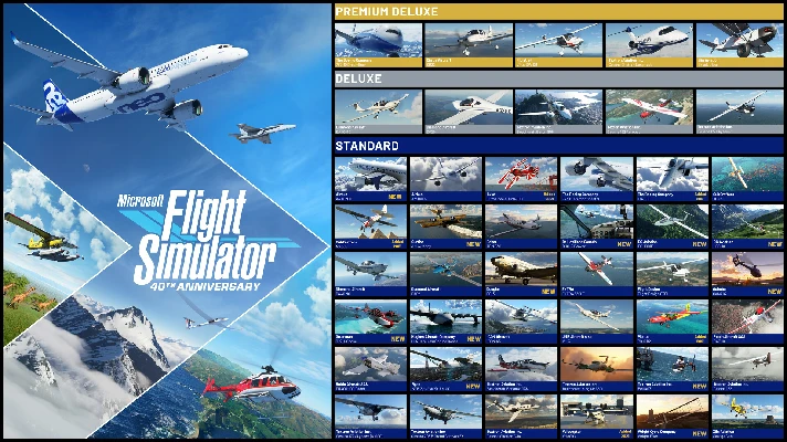 Microsoft Flight Simulator 40th Anniversary Deluxe UAKZ