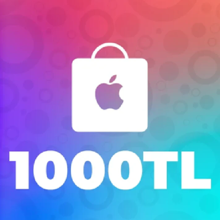 iTUNES GIFT CARD 1000₺ TL TRY LIRA TURKEY 🇹🇷🔥TR TUR