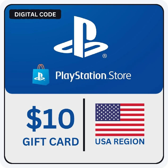 ⚡️ PlayStation Network (USA) Gift Card $10. PRICE✅