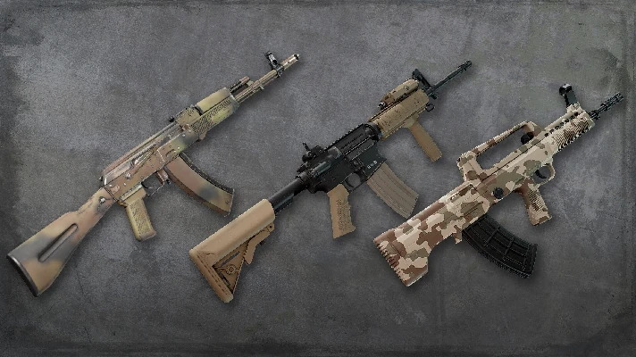 Squad Weapon Skins - Desert Camo Pack 💎 STEAM  RUSSIA