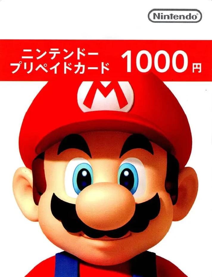 NINTENDO eShop GIFT CARD 1000円 Yen JPY Japan🇯🇵 JP JPN