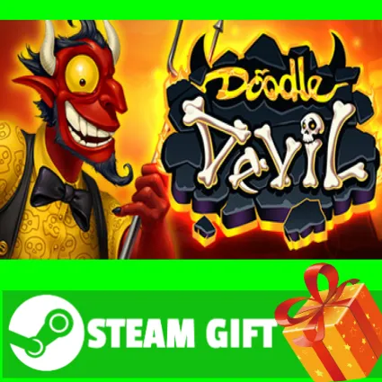 ⭐ ️ВСЕ СТРАНЫ+РОССИЯ ⭐ ️ Doodle Devil STEAM GIFT