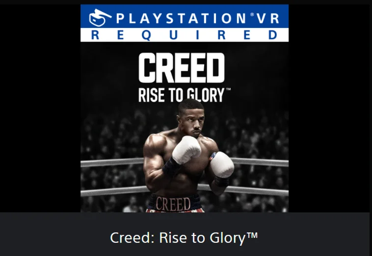 Creed: Rise to Glory - VR2  PS4 ТR