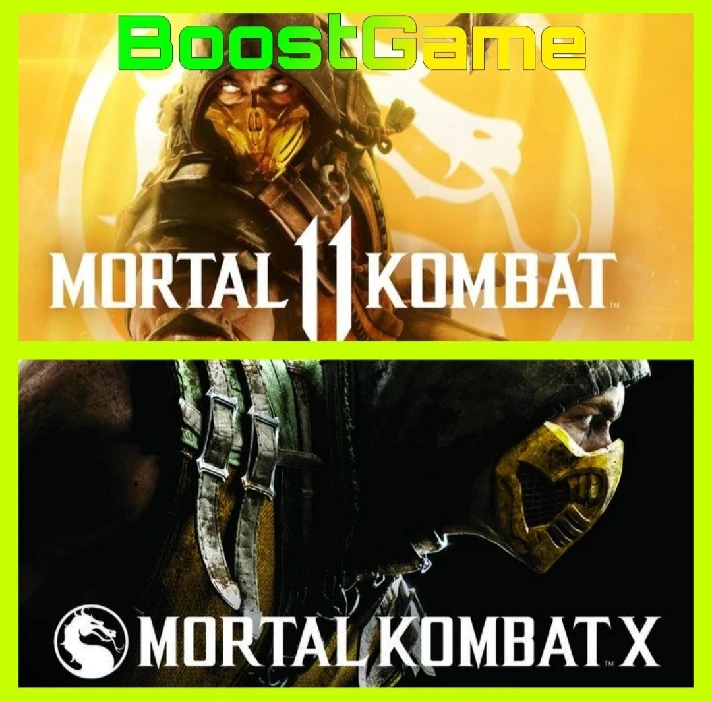 🔥 MORTAL KOMBAT X + MORTAL KOMBAT 11 ⭐ STEAM GLOBAL ✅