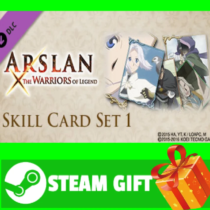 ⭐️ALL COUNTRIES⭐️ ARSLAN Skill Card Set 1 STEAM GIFT