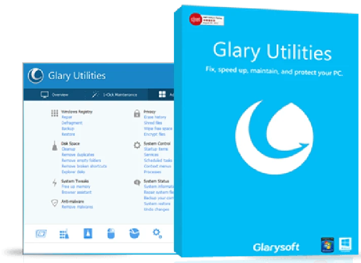 Glary Utilities Pro 6  to  24.12.2025 / 3PC