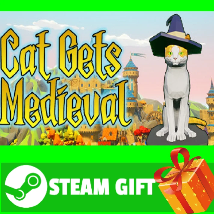 ⭐️ALL COUNTRIES⭐️ Cat Gets Medieval STEAM GIFT