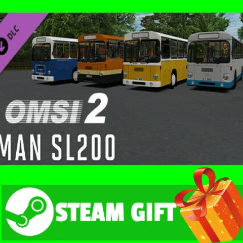 ⭐️ВСЕ СТРАНЫ+РОССИЯ⭐️ OMSI 2 Add-On MAN SL200 STEAM