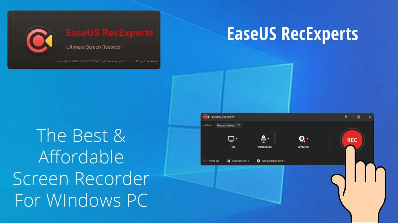 EaseUS RecExperts | Лицензионный ключ, код активации