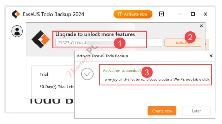 EaseUS Todo Backup Home 2024 (Windows) 1 Year Licence