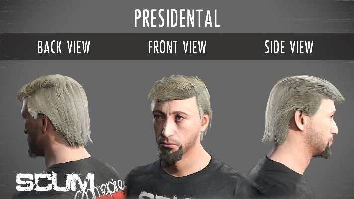 SCUM Man Hair Deluxe 1 (Steam Gift RU)