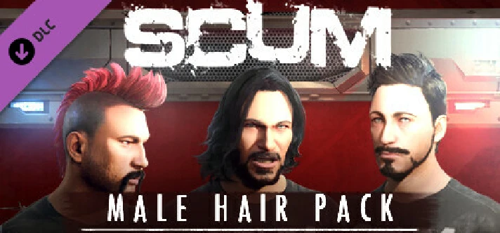 SCUM Man Hair Deluxe 1 (Steam Gift RU)