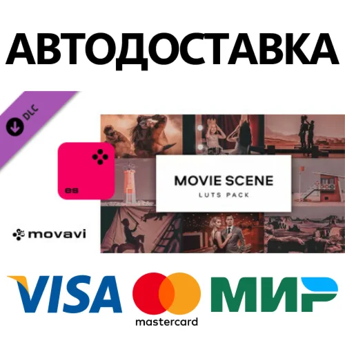 Movavi Video Suite 2024 - Movie Scene LUTs Pack DLC
