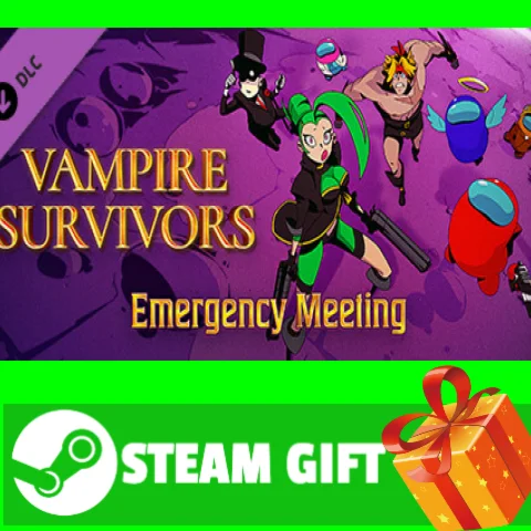 ⭐️ Vampire Survivors: Emergency Meeting STEAM GIFT