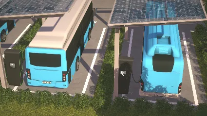 City Bus Manager - E-Bus  Green Energy 💎 DLC STEAM