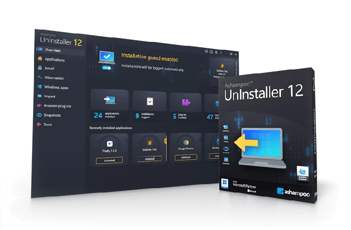 ✅ Ashampoo UnInstaller 12 🔑 Lifetime license, key