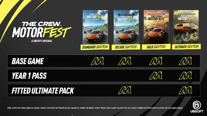 ✅The Crew Motorfest +Deluxe +Gold +Ultimate Edition⚫EGS