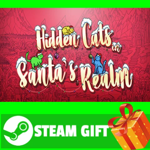 ⭐️ВСЕ СТРАНЫ+РОССИЯ⭐️ Hidden Cats in Santa's Realm