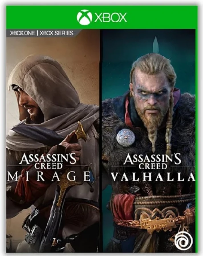 🌍ASSASSIN’S MIRAGE + ASSASSIN´S VALHALLA XBOX KEY🔑🎁