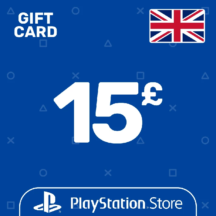 ⭐️PSN  Top Up Card UK 15 GBP UK