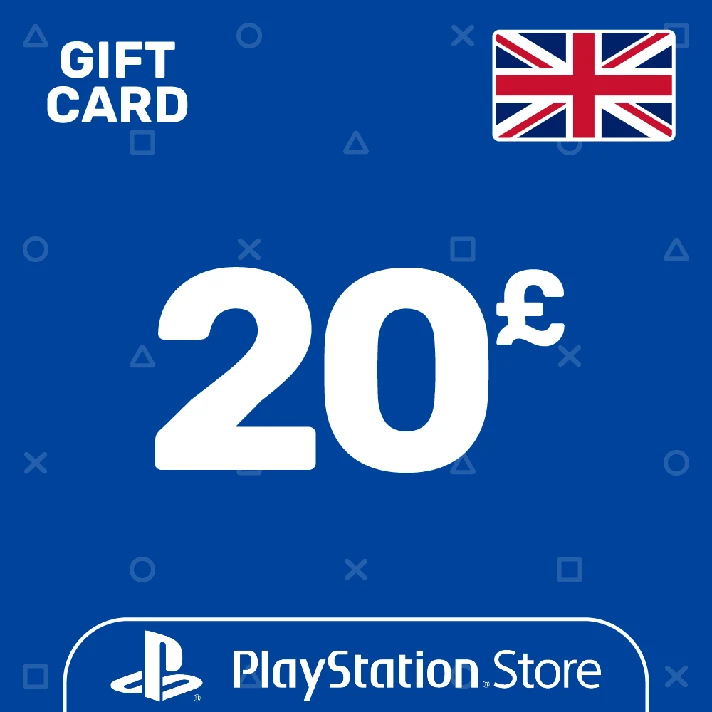 ⭐️PSN  Top Up Card UK 20 GBP UK