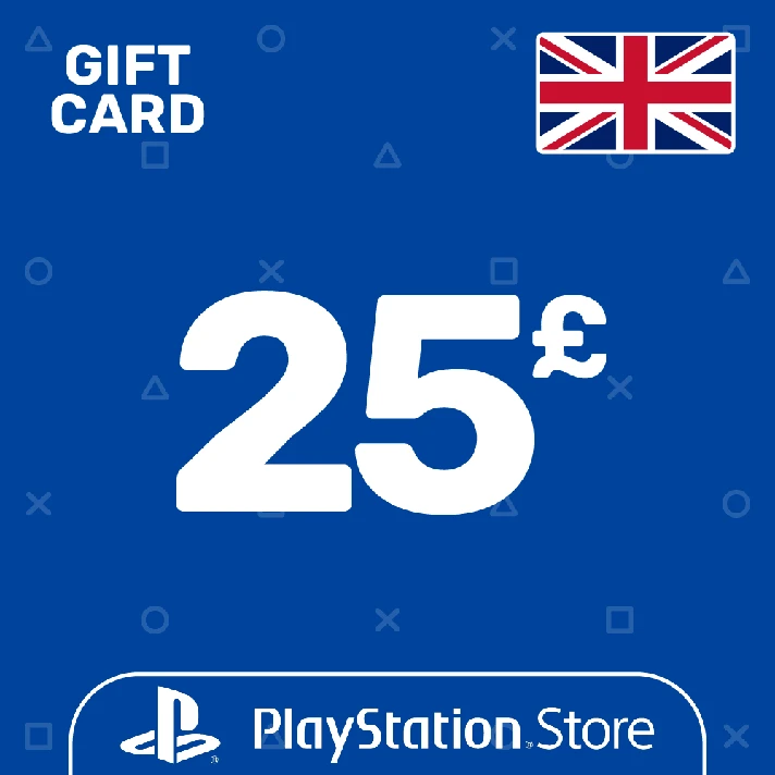 ⭐️PSN Top Up Card UK 25 GBP UK