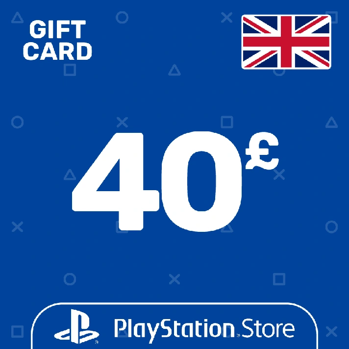 ⭐️PSN  Top Up Card UK 40 GBP UK