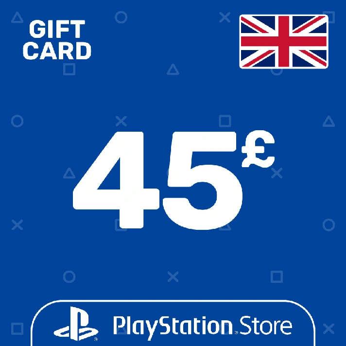 ⭐️PSN  Top Up Card UK 45 GBP UK