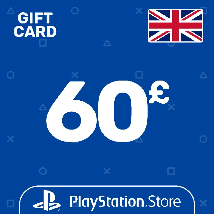 ⭐️PSN  Top Up Card UK 60 GBP UK