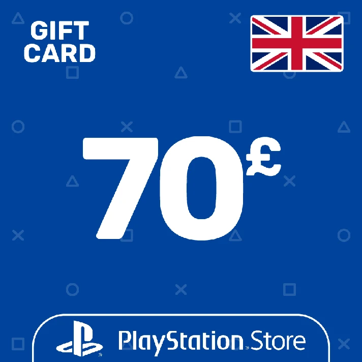 ⭐️PSN  Top Up Card UK 70 GBP UK