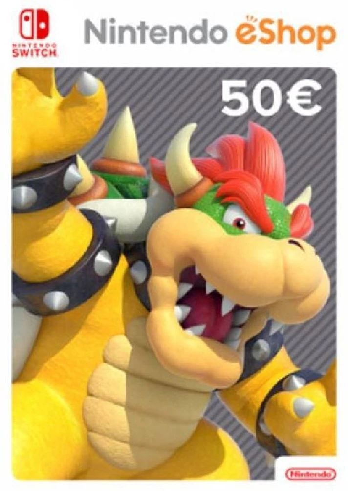 🍄Nintendo eShop recharge code €50 🍄