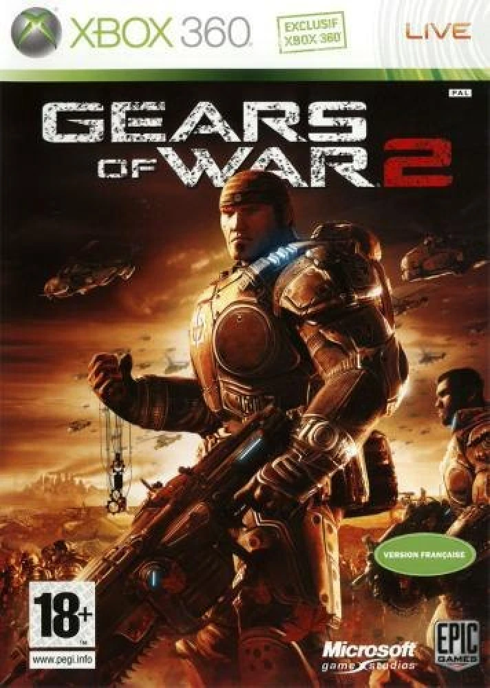 Xbox 360 | Gears of War 2 + Dantes Inferno | TRANSFER