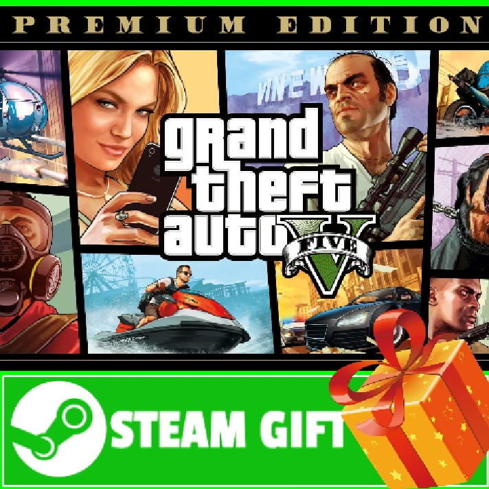 ⭐️GTA 5 Premium Online Steam Gift GTA V ГТА 5 РП GTA5🟢