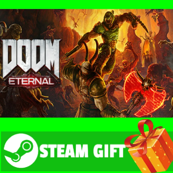 ⭐️ All REGIONS⭐️ DOOM Eternal Deluxe Edition STEAM GIFT